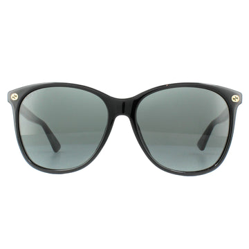Gucci Sunglasses GG0024S 001 Black Grey