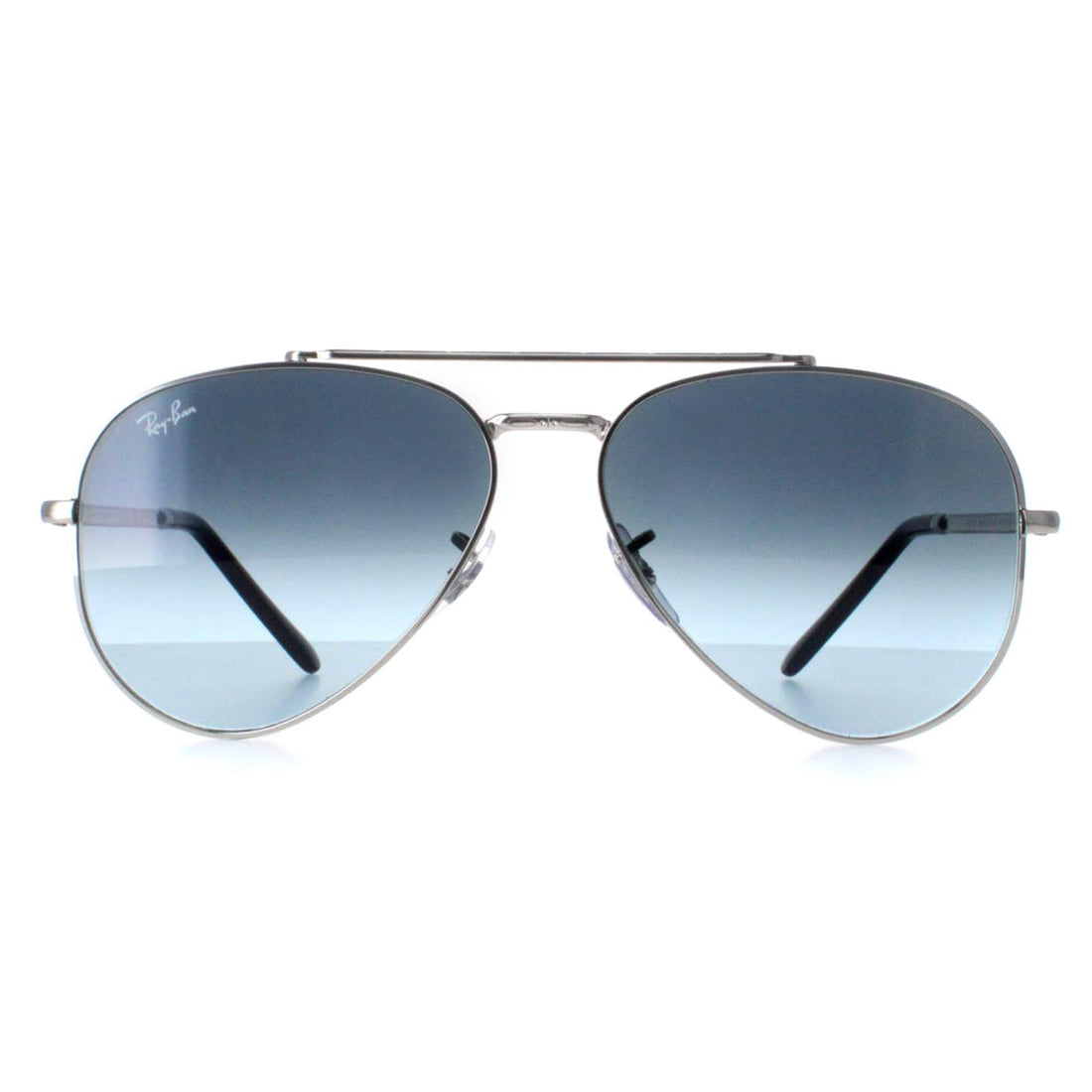 Ray-Ban Sunglasses RB3625 New Aviator 003/3M Polished Silver Blue Gradient