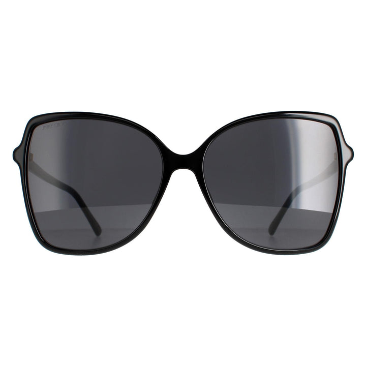Jimmy Choo Sunglasses FEDE/S 807 IR Black Grey Blue