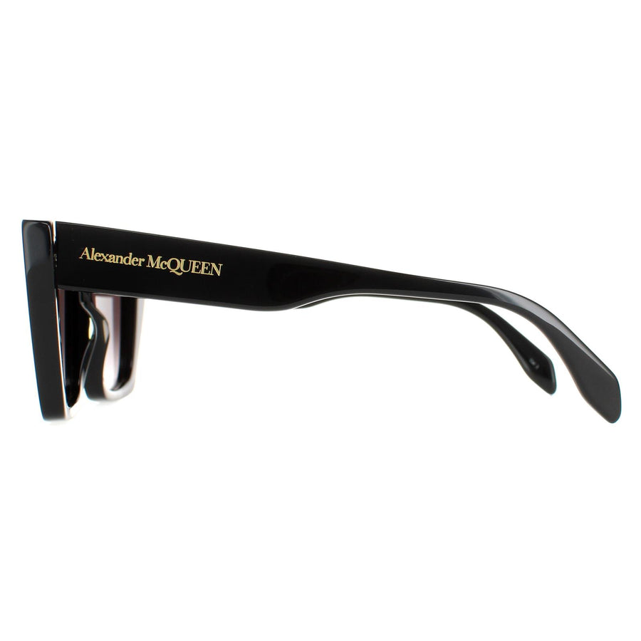 Alexander McQueen Sunglasses AM0299S 001 Black Grey