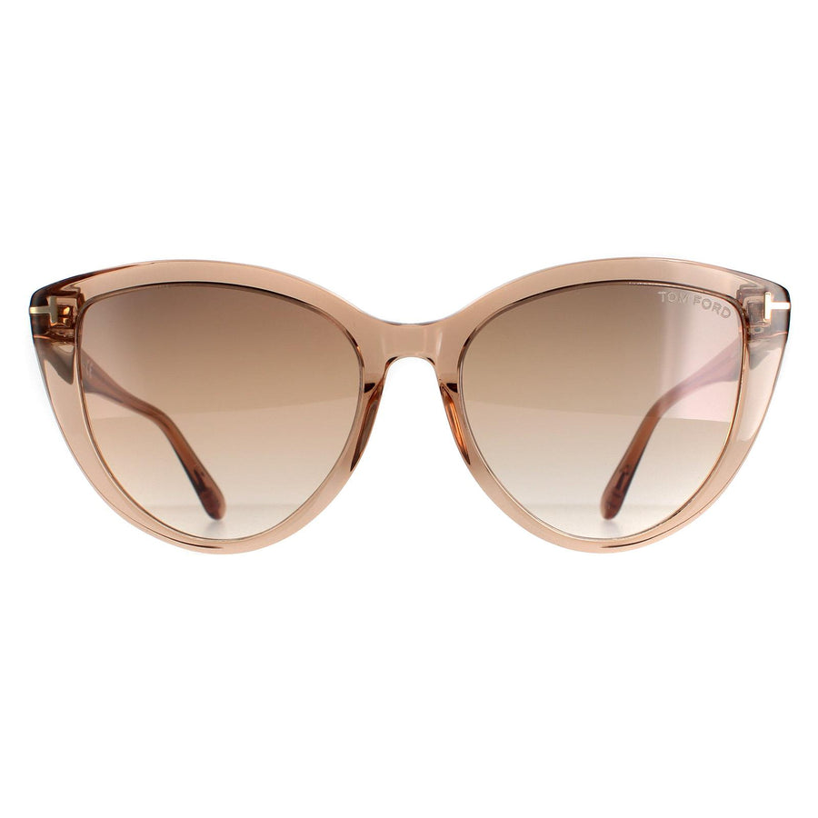 241. Tom Ford FT0915 Isabella-02 45G Transparent Brown/Gradient Brown Sunglasses Tom Ford FT0915 Isabella-02 45G Transparent Brown/Gradient  main image 3