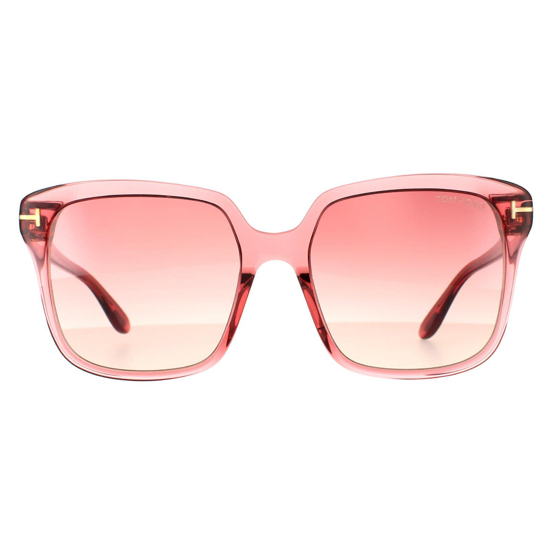 Tom Ford Sunglasses Faye FT0788 72T Shiny Pink Bordeaux Gradient