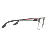 Prada Sport Glasses Frames PS55IV 6BJ1O1 Black and Gunmetal Rubber Men