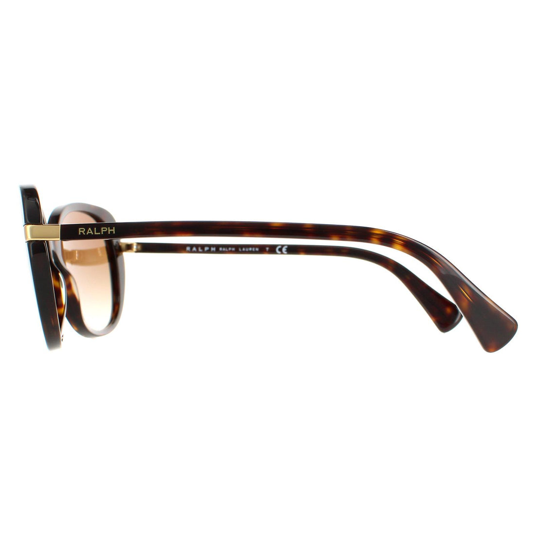 Ralph by Ralph Lauren Sunglasses RA5277 500313 Shiny Dark Havana Brown Gradient