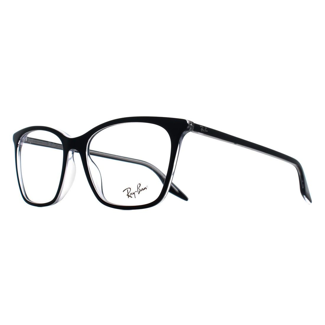 Ray-Ban Glasses Frames RX5422 2034 Black on Transparent Women
