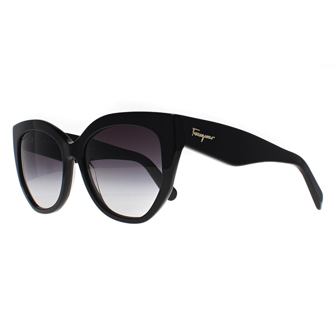 Salvatore Ferragamo Sunglasses SF1061S 001 Black Grey Gradient