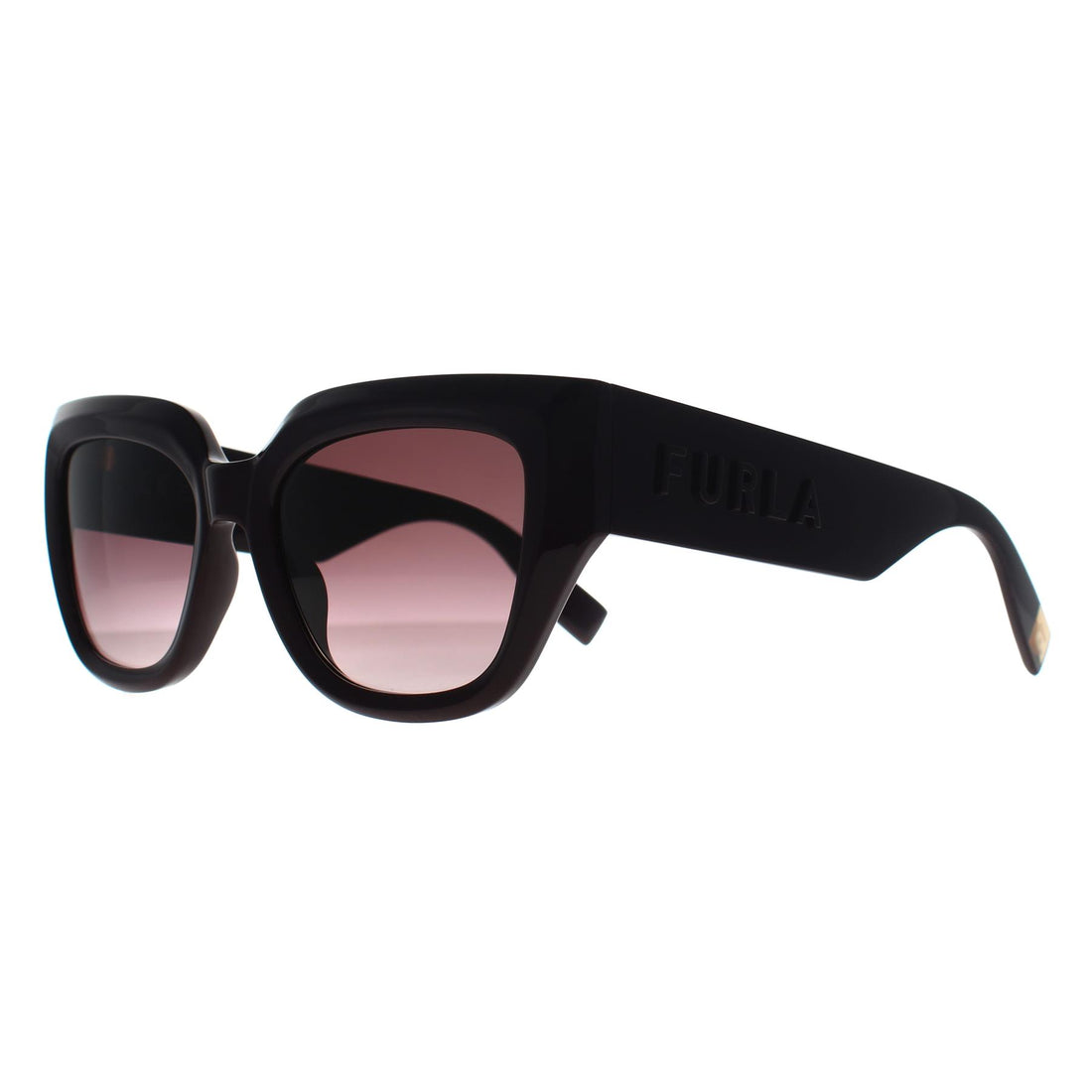 Furla Sunglasses SFU809 01CK Bordeaux Brown Gradient
