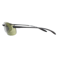 Serengeti Sunglasses Nuvola 8446 Matte Black PhD 2.0 Polarized 555nm Green