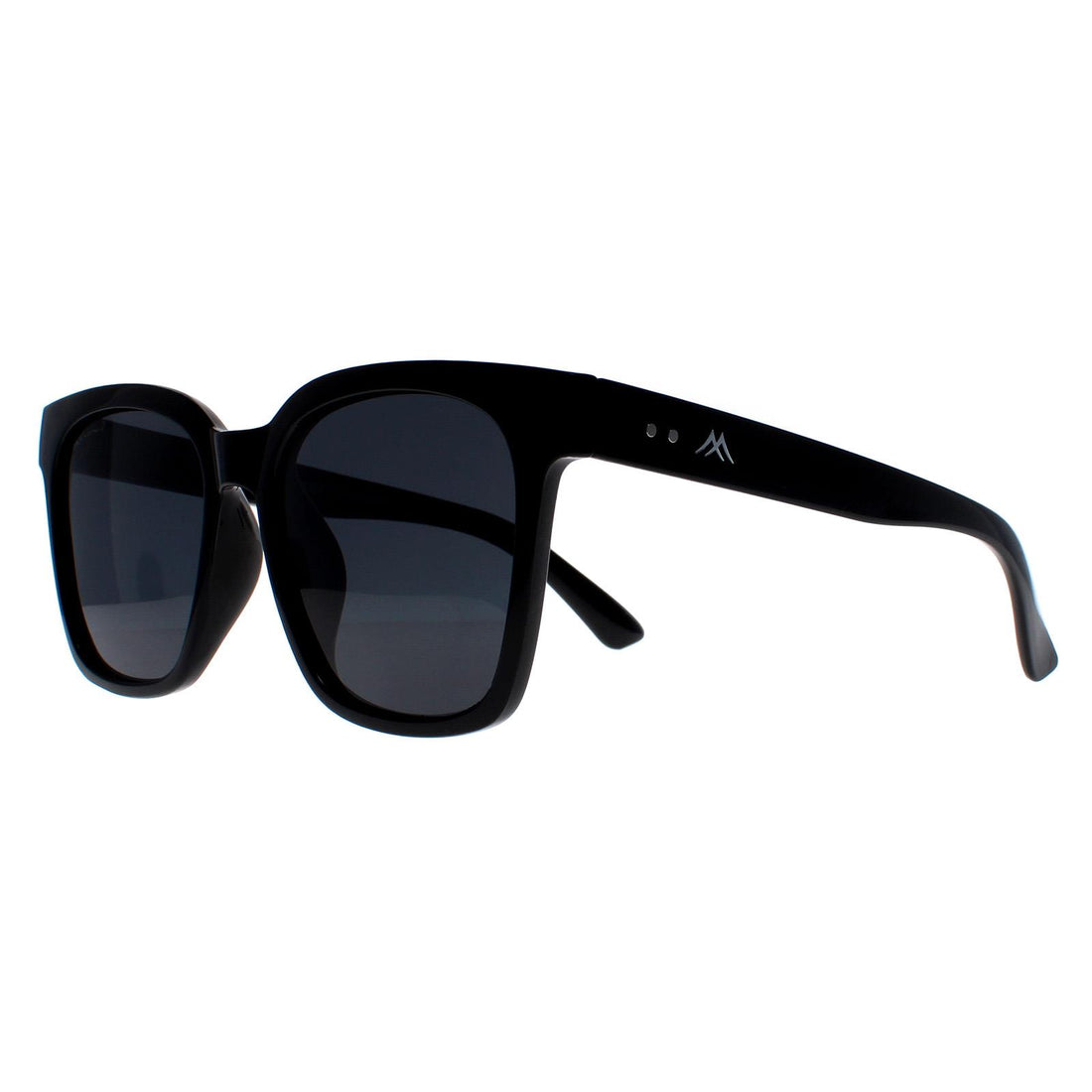 Montana Sunglasses MP72 Shiny Black Grey Polarized