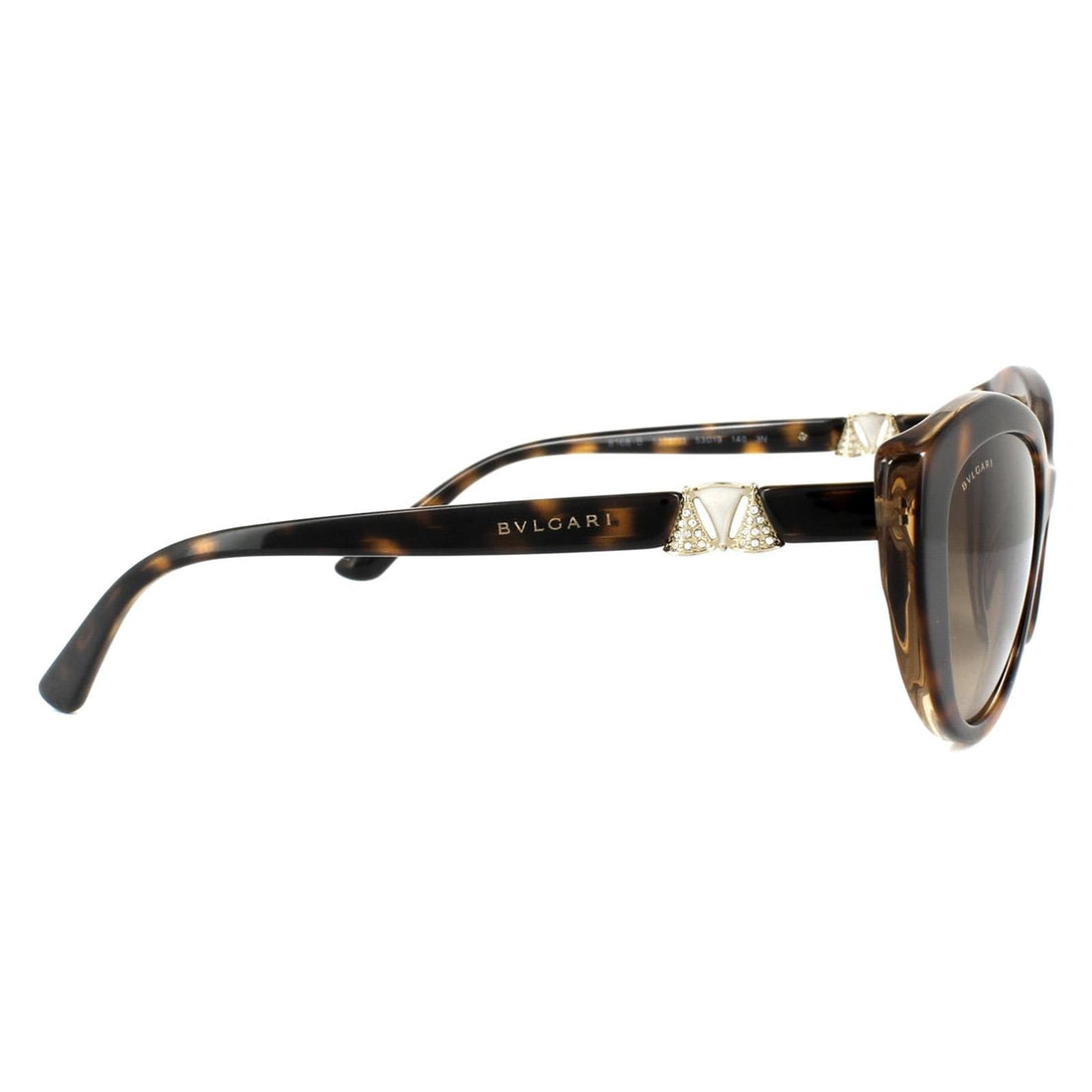 Bvlgari Sunglasses 8168B 537913 Havana Brown Gradient