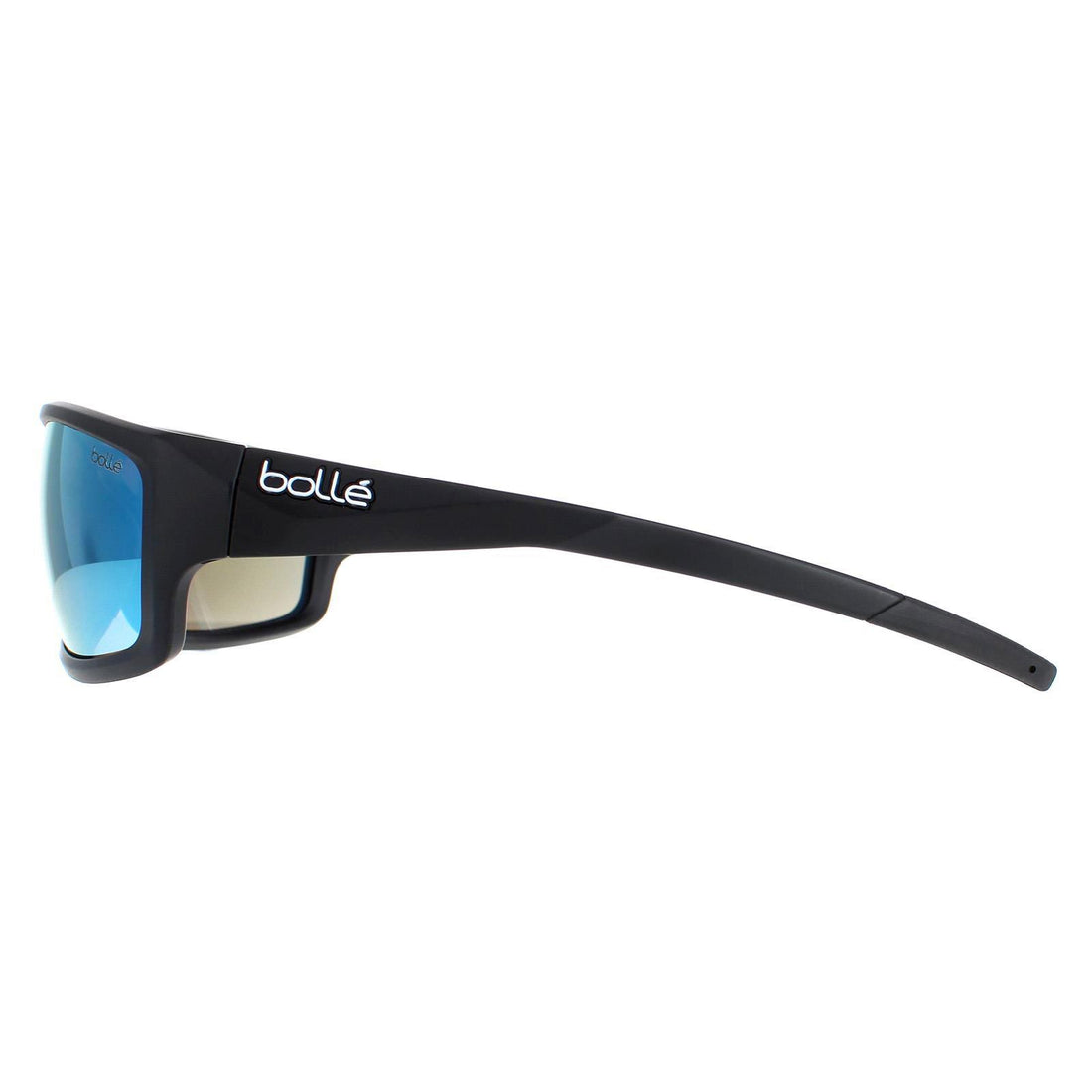 Bolle Sunglasses Cerber BS041003 Matte Black Sky Blue Polarized