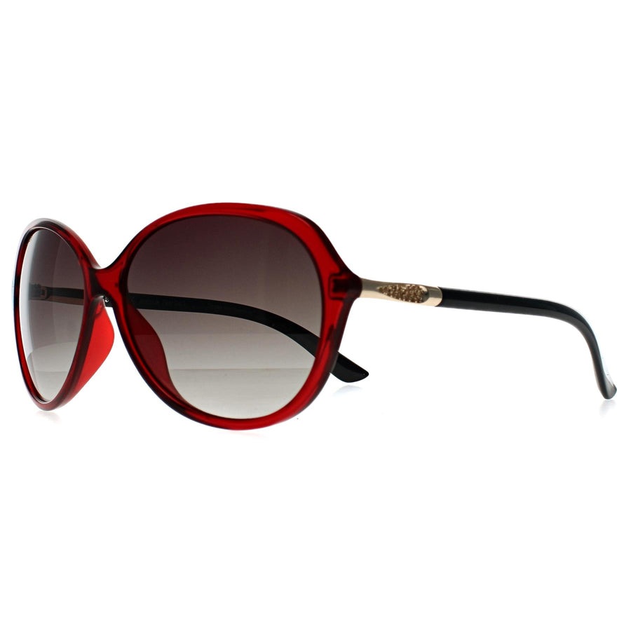 Seksy Sunglasses N2809 B Transparent Burgundy Smoke Gradient