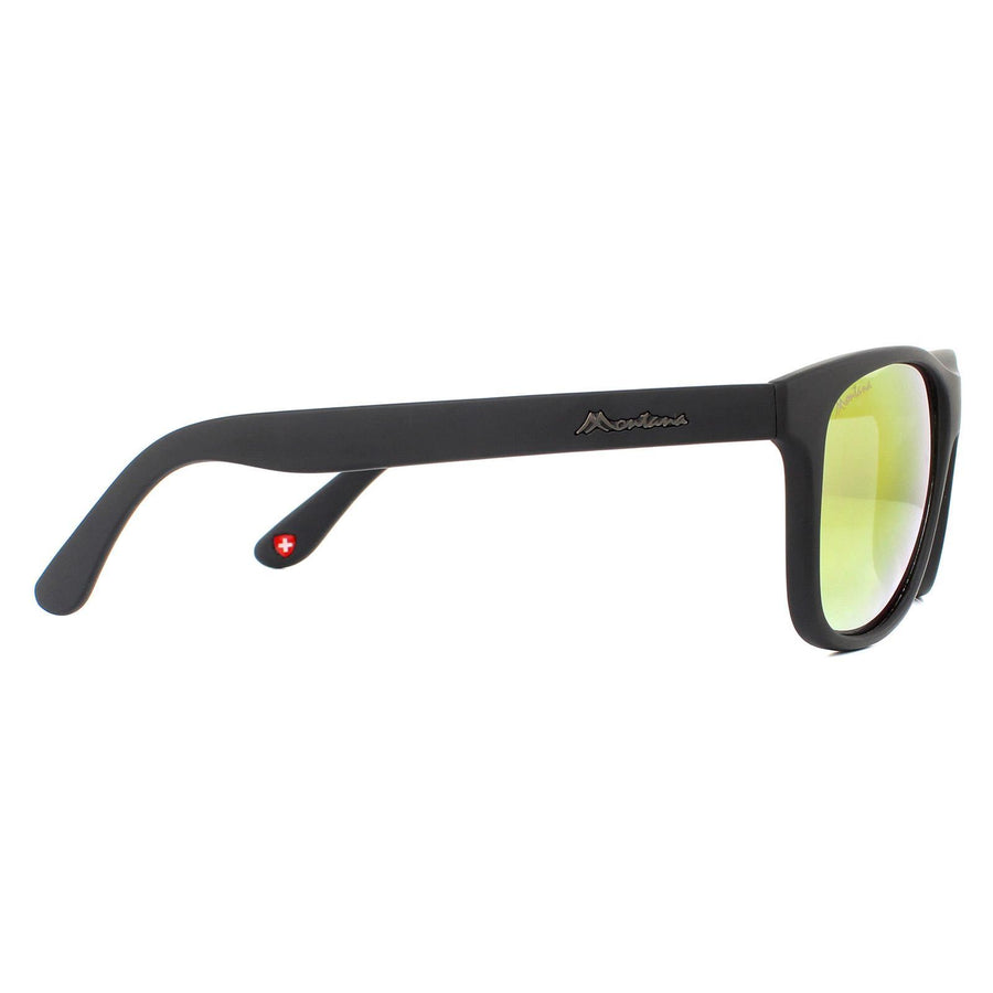 Montana Sunglasses MS48 A Black Revo Red