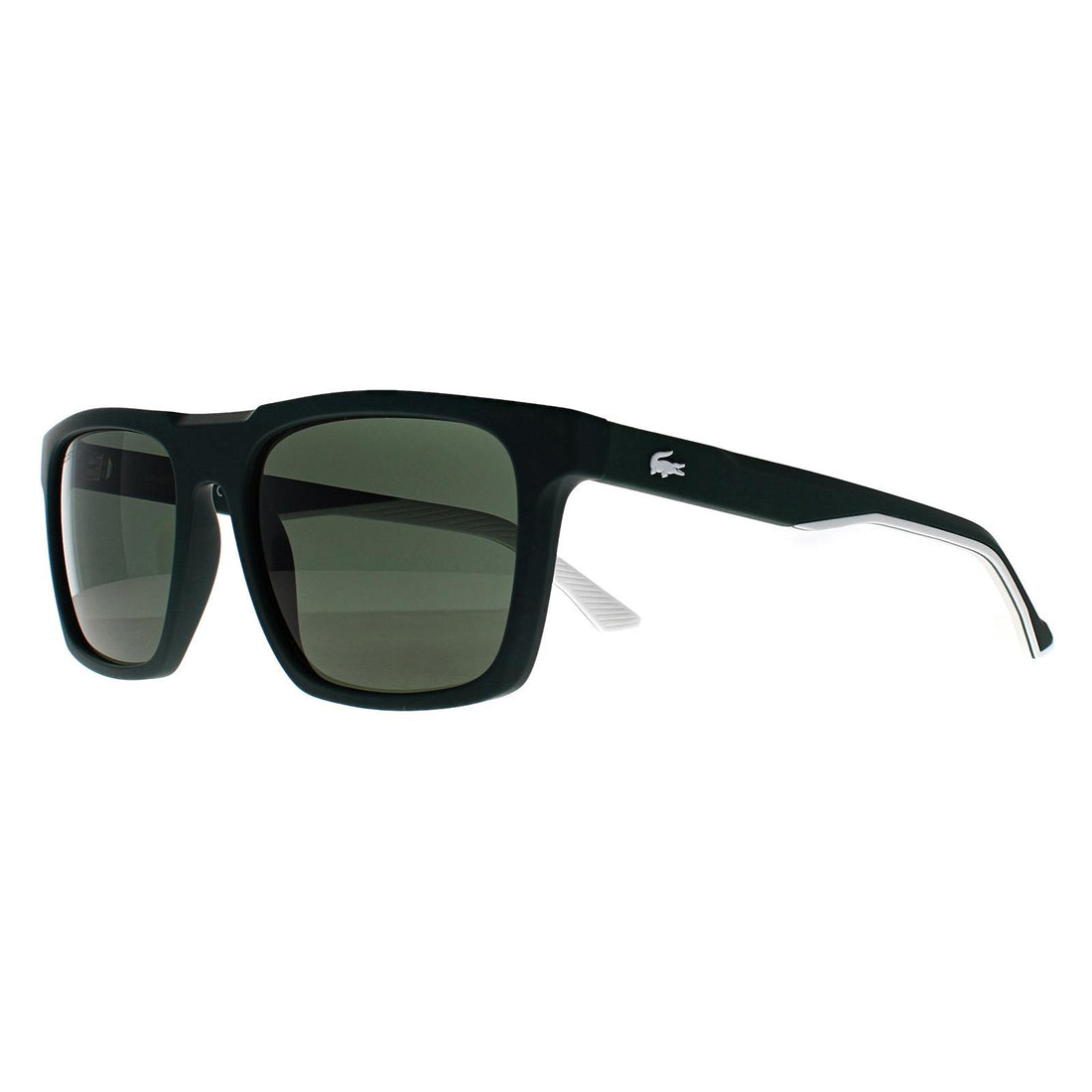 Lacoste Sunglasses L957S 301 Matte Green Dark Grey