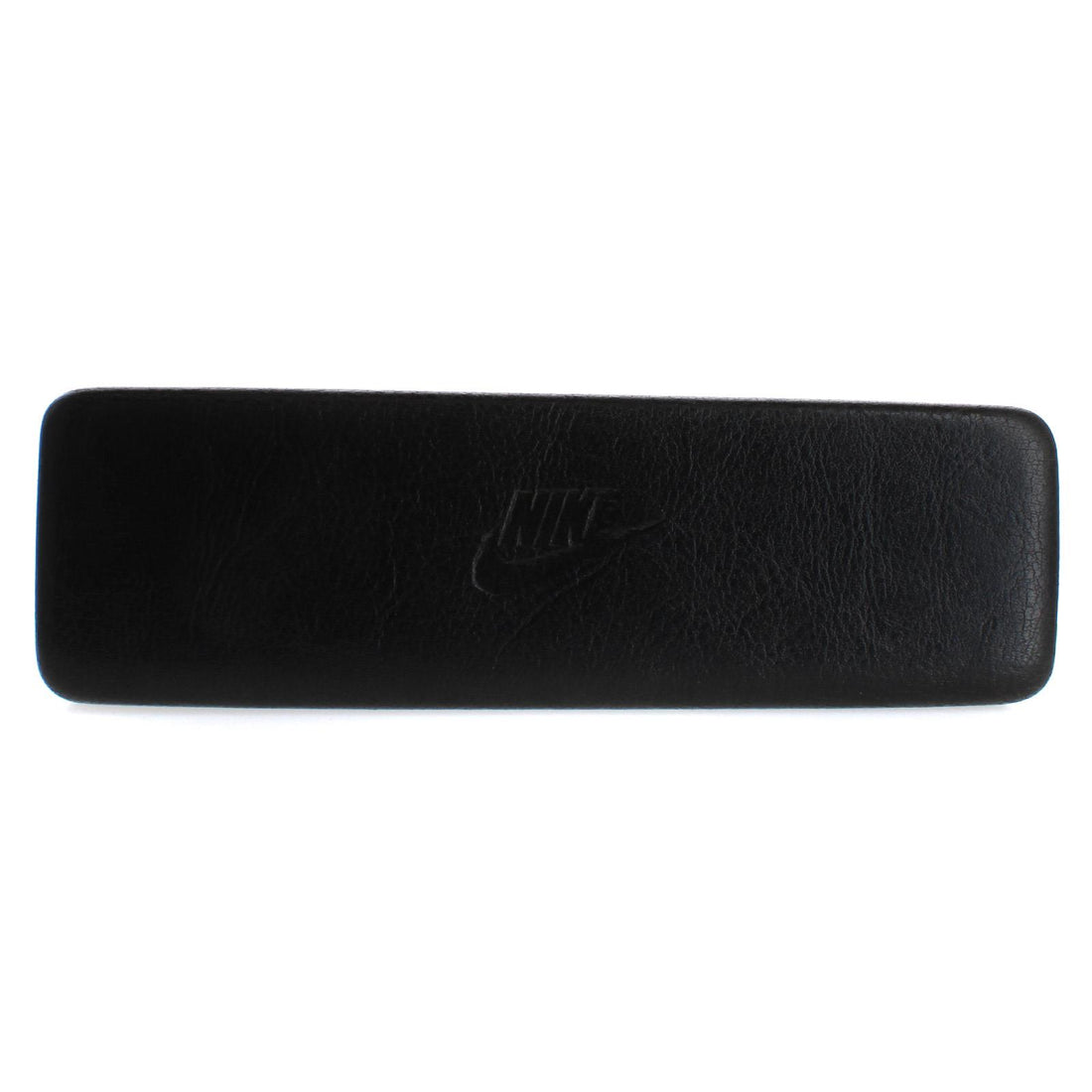 Nike Medium Black Glasses Eyeglasses Hard Case Faux Leather w cleaning cloth