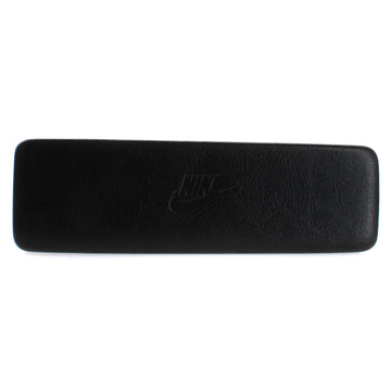 Nike Medium Black Glasses Eyeglasses Hard Case Faux Leather w cleaning cloth