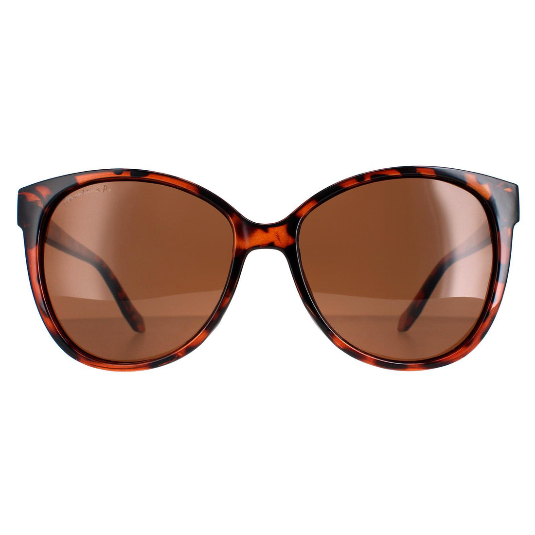 Montana Sunglasses MP74B Shiny Tortoise Brown Polarized