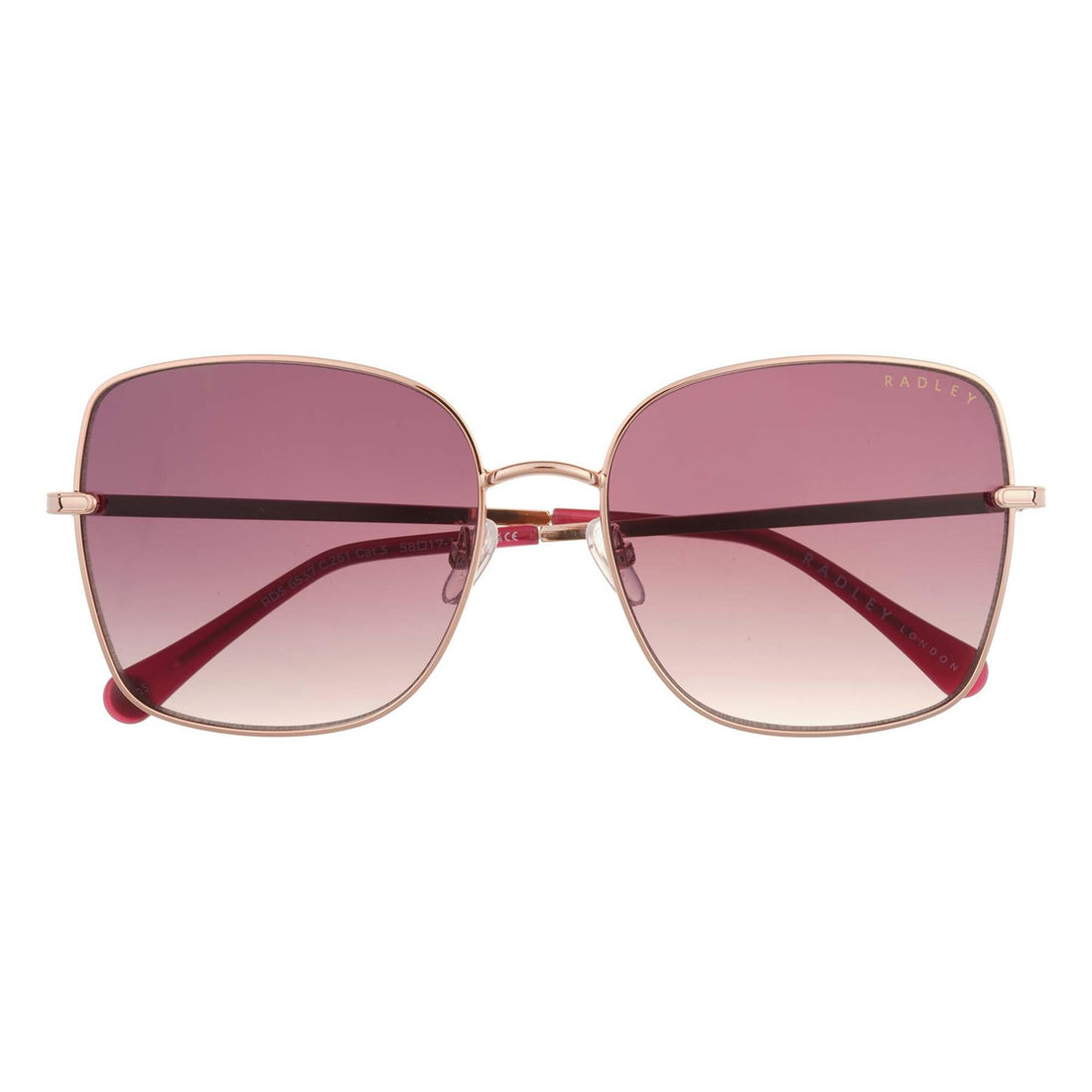 Radley Sunglasses RDS-6537 203 Rose Gold Brown Gradient
