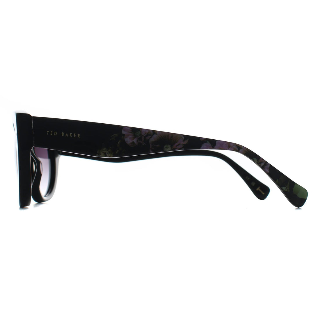 Ted Baker Sunglasses TB1737 001 Gloss Black Grey Gradient