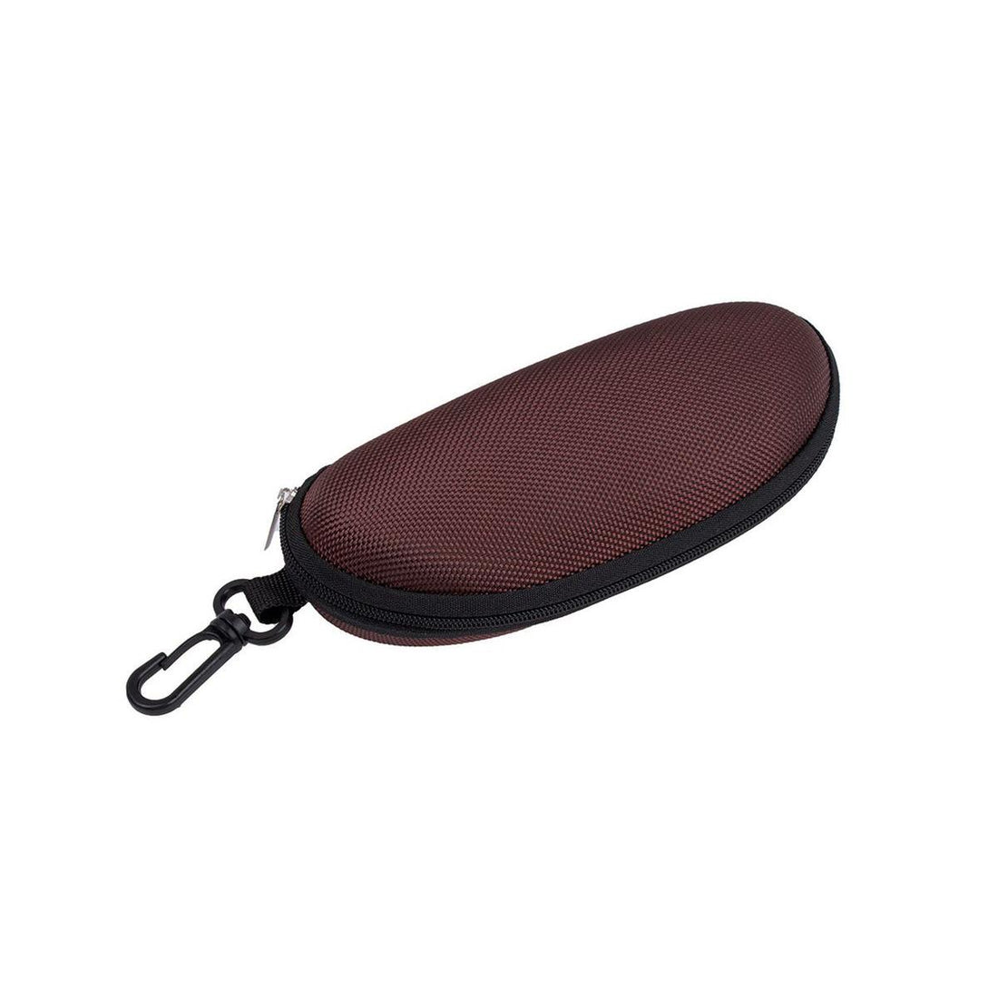 Montana Medium Brown Clamshell Sunglasses Case