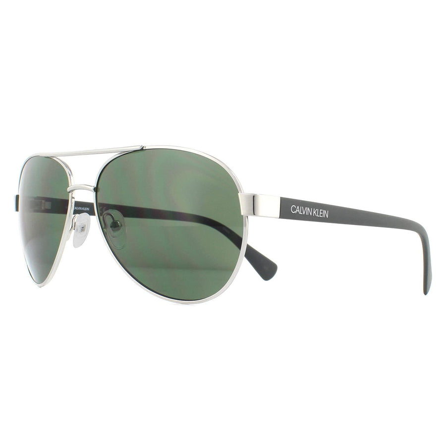 Calvin Klein Sunglasses CK19316S 045 Silver Green