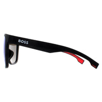 Hugo Boss Sunglasses BOSS 1453/F/S BLX Matte Black Red Green Multilayer