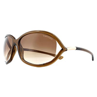 Tom Ford Sunglasses 0008 Jennifer 692 Crystal Brown Brown Gradient