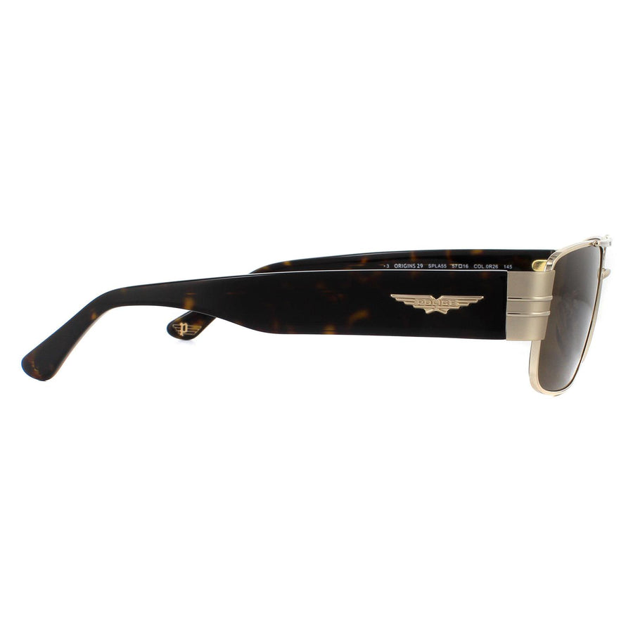 Police Sunglasses SPLA55 Origins 29 0R26 Shiny Rose Gold Brown