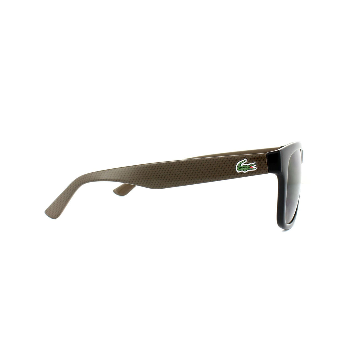 Lacoste Sunglasses L734S 001 Black Brown Grey Gradient