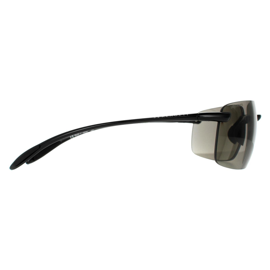 Serengeti Sunglasses Silio 8923 Shiny Black PhD 2.0 CPG Grey Polarised