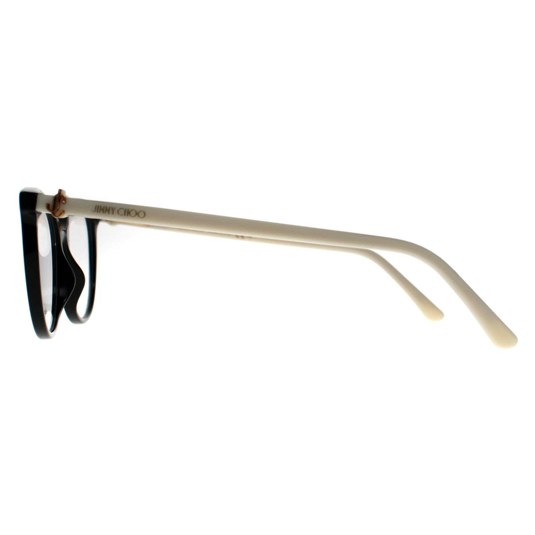 Jimmy Choo Glasses Frames JC309 9HT Black and Ivory Women
