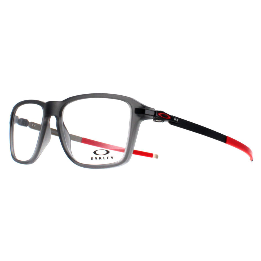 Oakley Glasses Frames OX8166 Wheel House 8166-03 Satin Grey Smoke Men