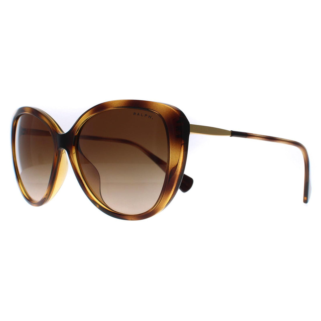 Ralph by Ralph Lauren Sunglasses RA5288U 500313 Shiny Dark Havana Brown Gradient
