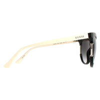 Guess Sunglasses GU7725 01B Shiny Black Gradient Smoke Grey