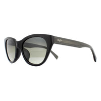 Maui Jim Sunglasses Capri GS820-02N Black with Transparent Grey Neutral Grey Polarized