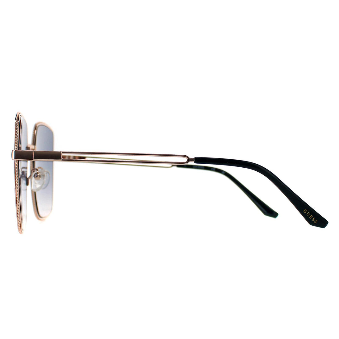 Guess Sunglasses GF0419 28W Shiny Rose Gold Blue Gradient