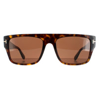 Tom Ford Sunglasses Dunning FT0907 52E Shiny Havana Brown