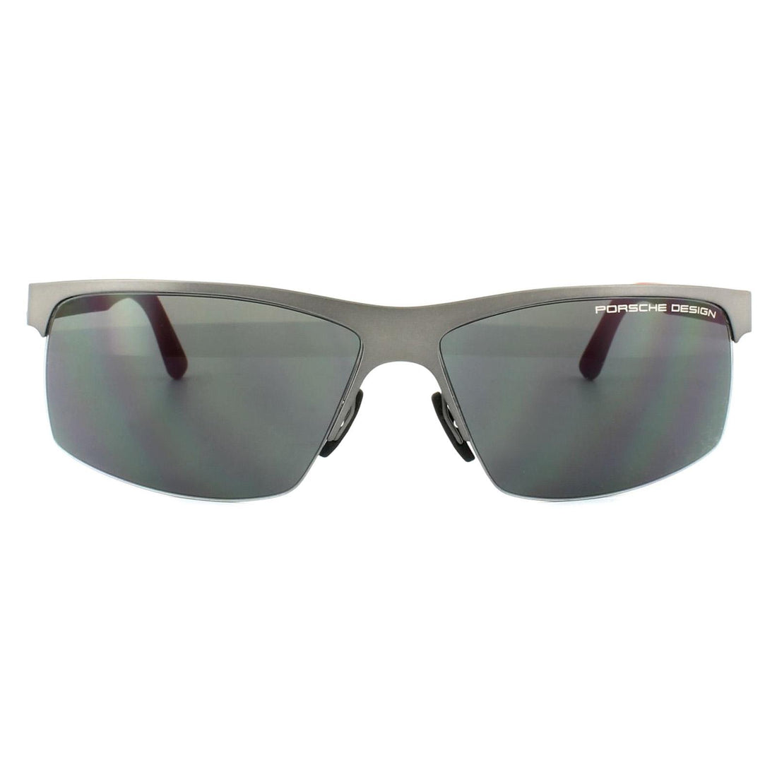 Porsche Design Sunglasses P8561 A V599 Gunmetal Red Grey Blue