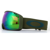 Oakley Ski Goggles Flight Tracker XL OO7104-16 Prizm Icon Dark Brush Prizm Snow Jade Iridium