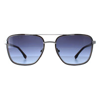 Lacoste Sunglasses L245S 040 Matte Silver Havana Blue Gradient