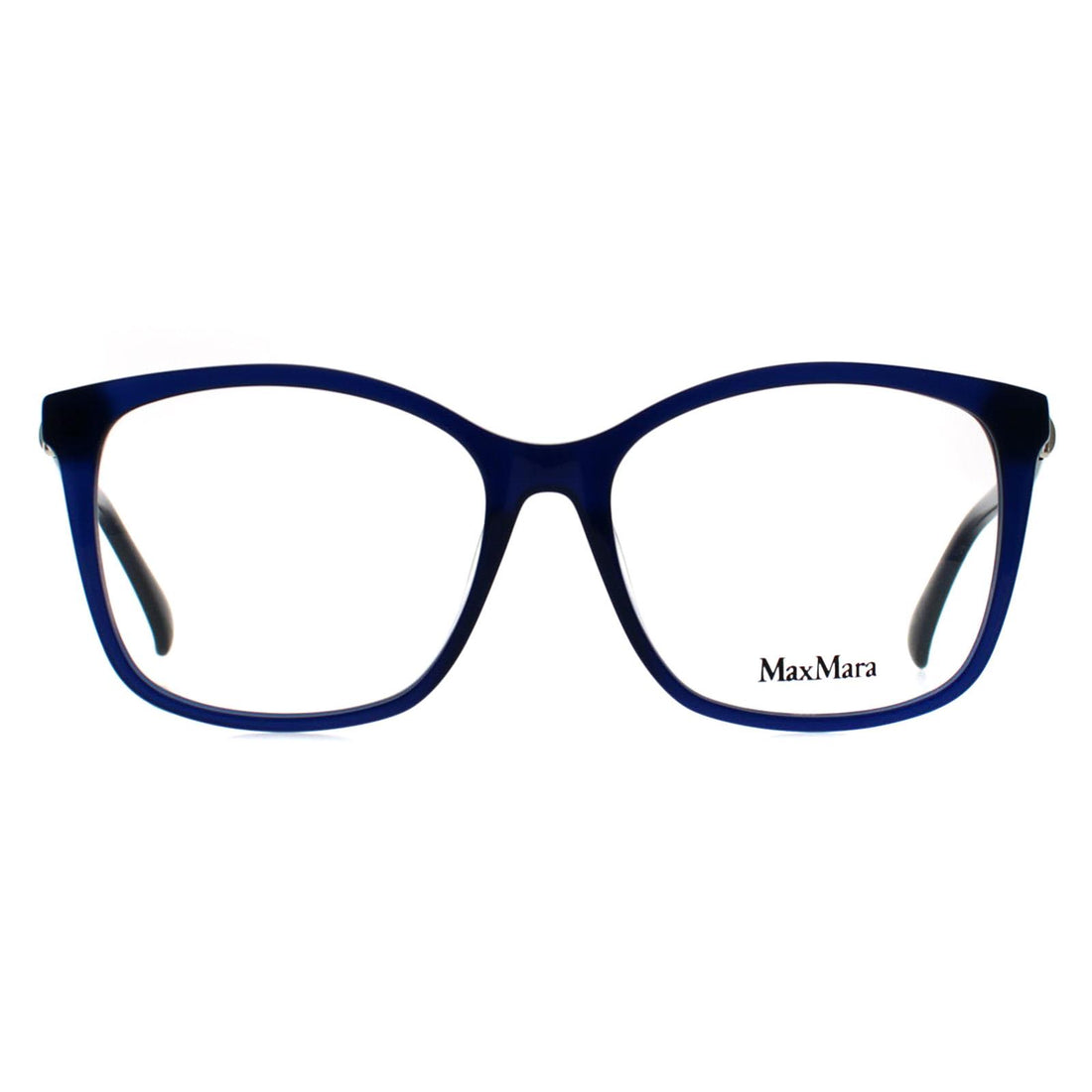 Max Mara Glasses Frames MM5023 090 Transparent Dark Blue Women