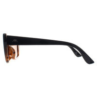 Montana Sunglasses MP193 A Shiny Black Turtle Brown Polarized