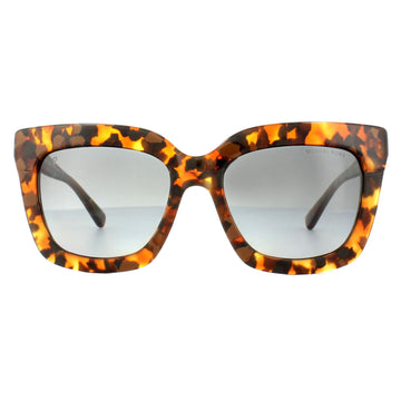 Michael Kors Sunglasses Polynesia MK2013 3066T3 Brown Tortoise Grey Gradient Polarized