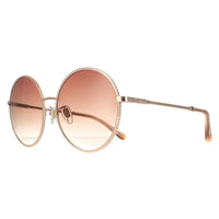 Chopard Sunglasses SCHF11V 08FC Shiny Copper Gold Brown Gradient