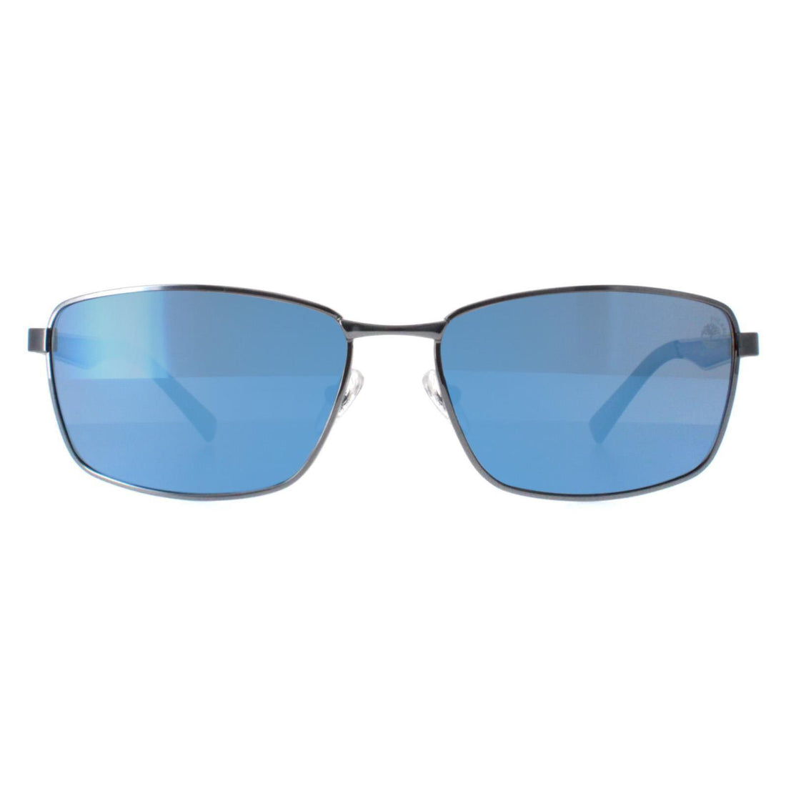 Timberland Sunglasses TB9233 06D Shiny Dark Nickeltin Smoke Polarized