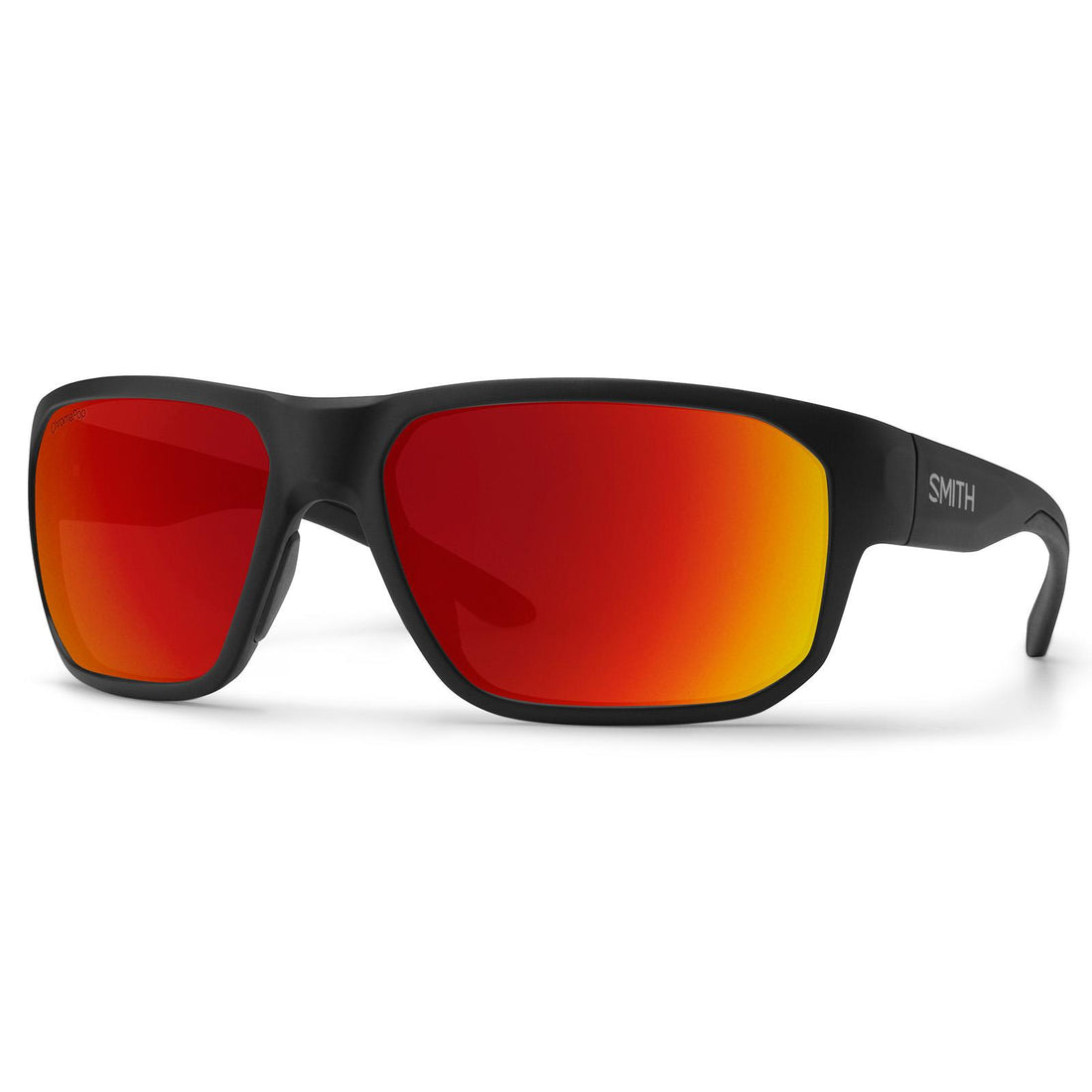 Smith Sunglasses Arvo 003 H4 Matte Black ChromaPop Polarized Red Mirror
