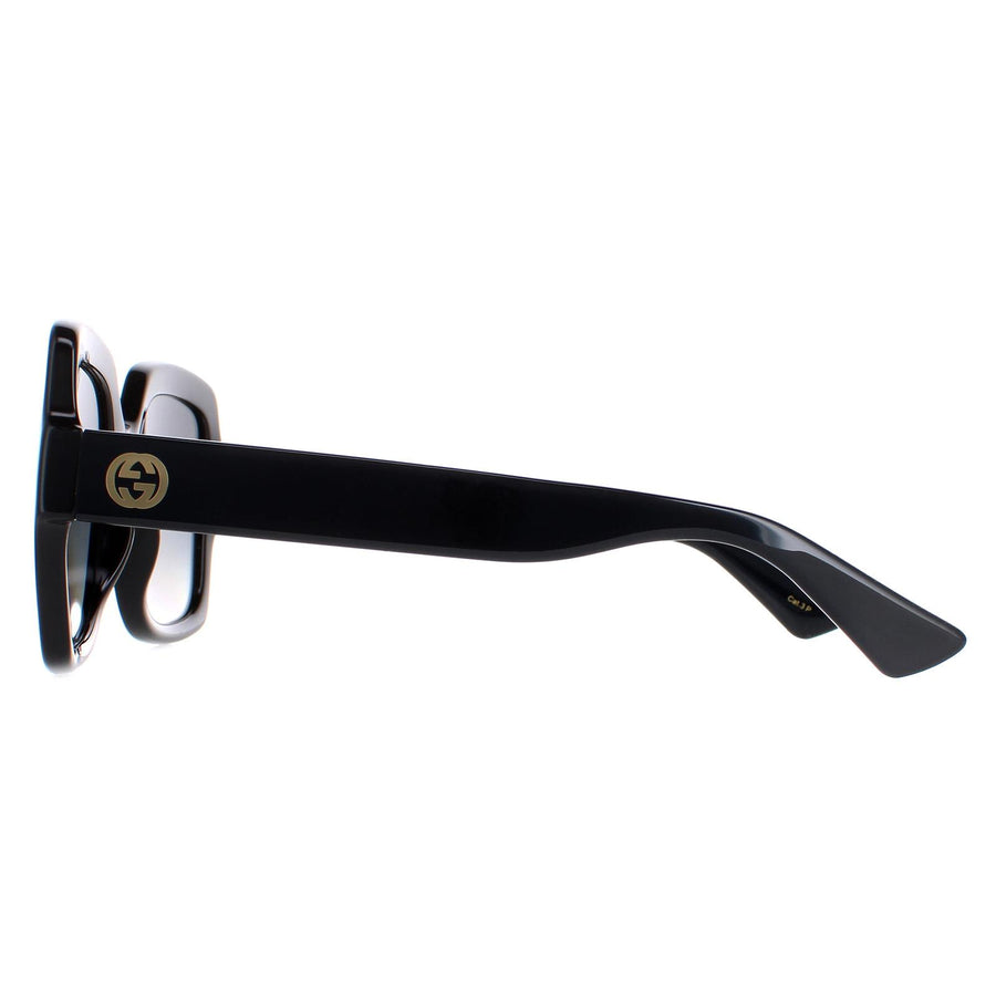 Gucci Sunglasses GG1337S 002 Black Grey Gradient Polarized