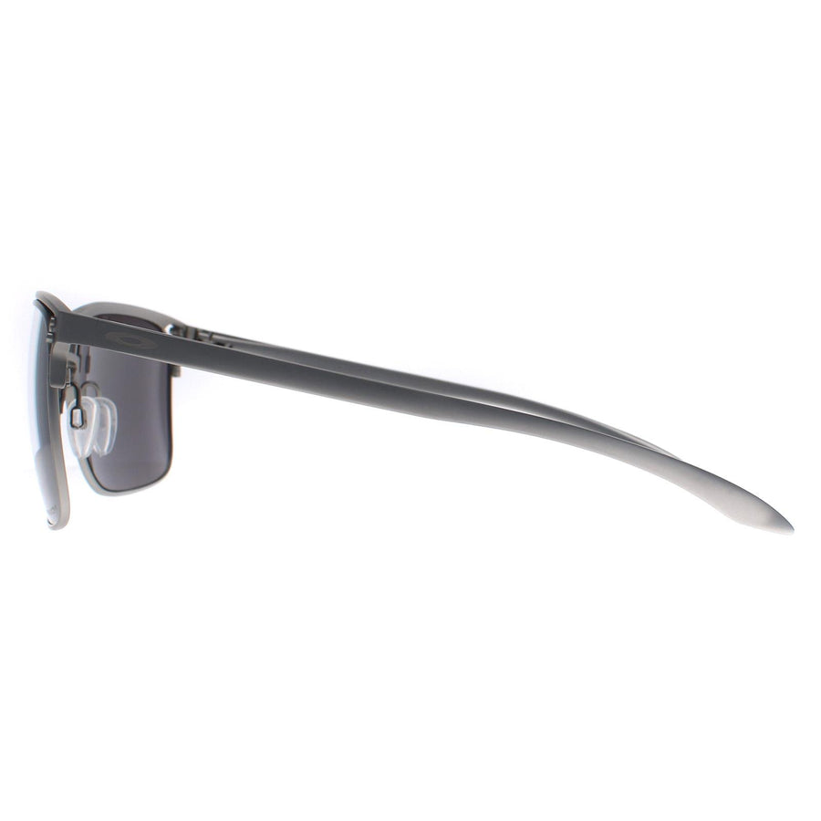 Oakley Sunglasses Holbrook TI OO6048-01 Satin Chrome Prizm Black