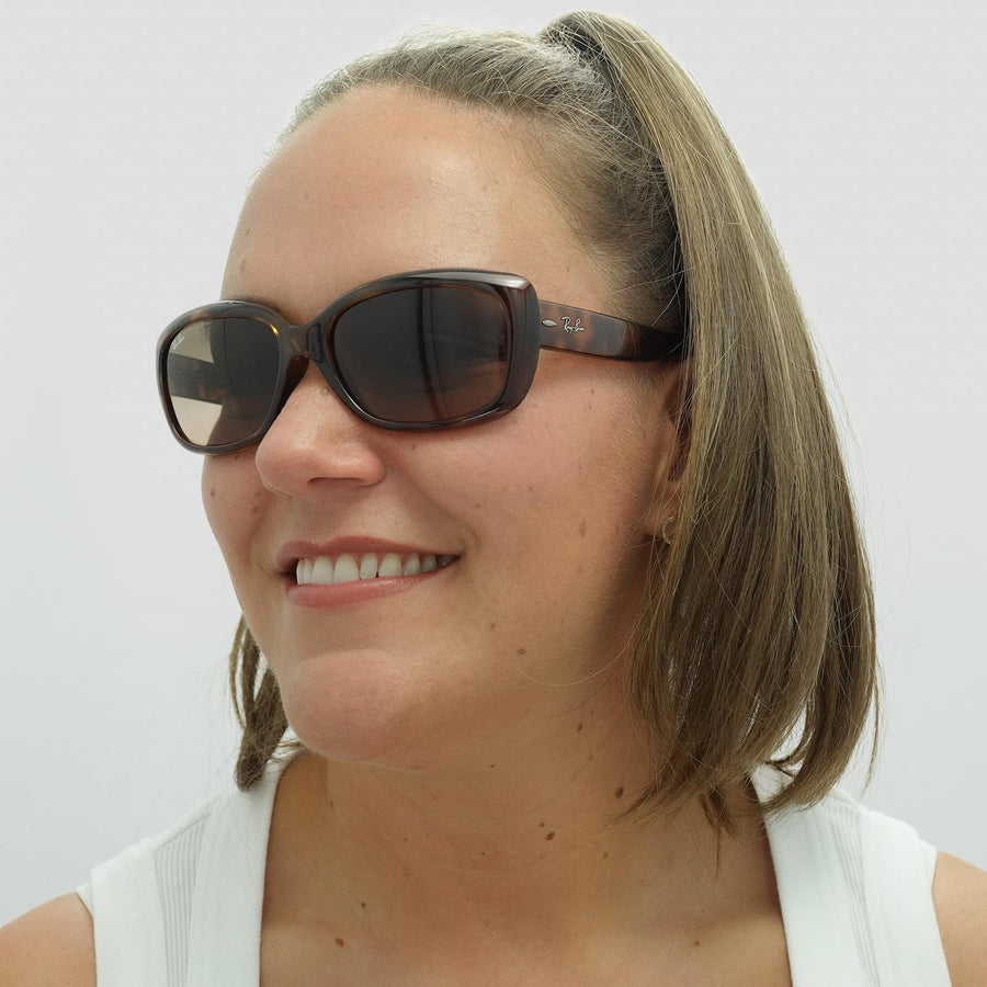 Ray-Ban Sunglasses Jackie Ohh RB4101 642/43 Havana Light Brown Black Gradient