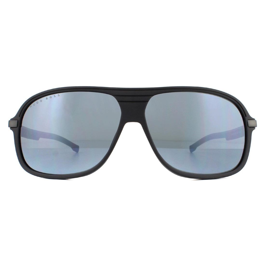 Hugo Boss BOSS 1200/S Sunglasses Matte Black / Silver Mirror